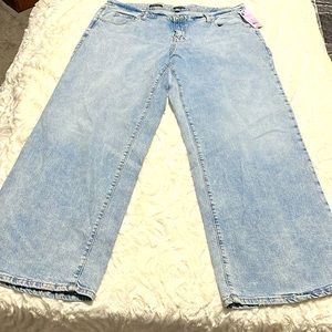 Wide Leg, Low rise, Baggy Jeans